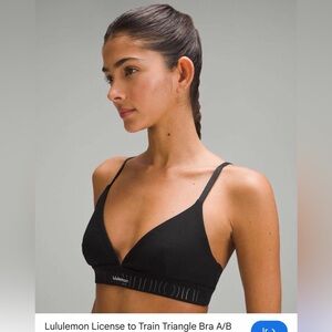 lululemon athletica license to train Triangle Bra